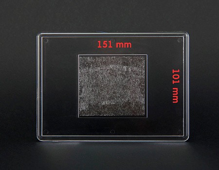 Магнитная фоторамка акриловая 158 х 108 мм фото вставка 150 х 100 мм (10х15см) 