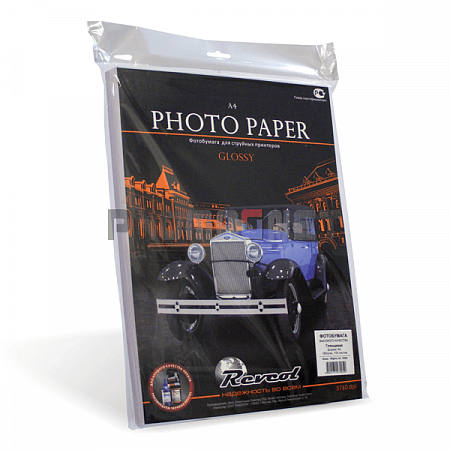 Фотобумага высокого качества, Глянцевая, (Формат A4, Пл. 180Г.), Упак. 100 Л. Revcol Фотобумага высокого качества, Глянцевая, (Формат A4, Пл. 180Г.), Упак. 100 Л. Revcol